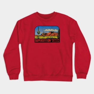 Superstition Mountain Arizona Crewneck Sweatshirt